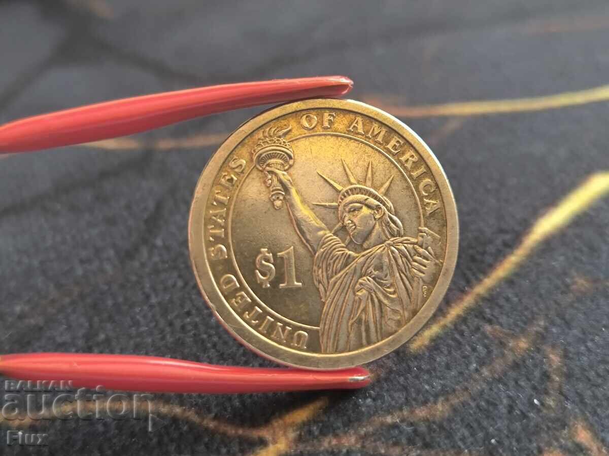 Monedă - SUA - 1 dolar (Grover Cleveland) UNC | 2012 cu preț € 6.00 | 11.73 BGN