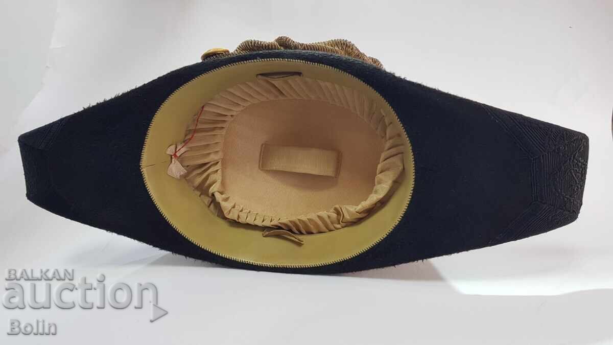 Ofitserska Morska Shapka - Triogolka - Tsarstvo Bŭlgariya - 7 Ofitserska Morska Shapka - Triogolka - Tsarstvo Bŭlgariya - 7