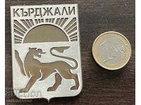 43122 Bulgaria coat of arms sign city Kardzhali 90s