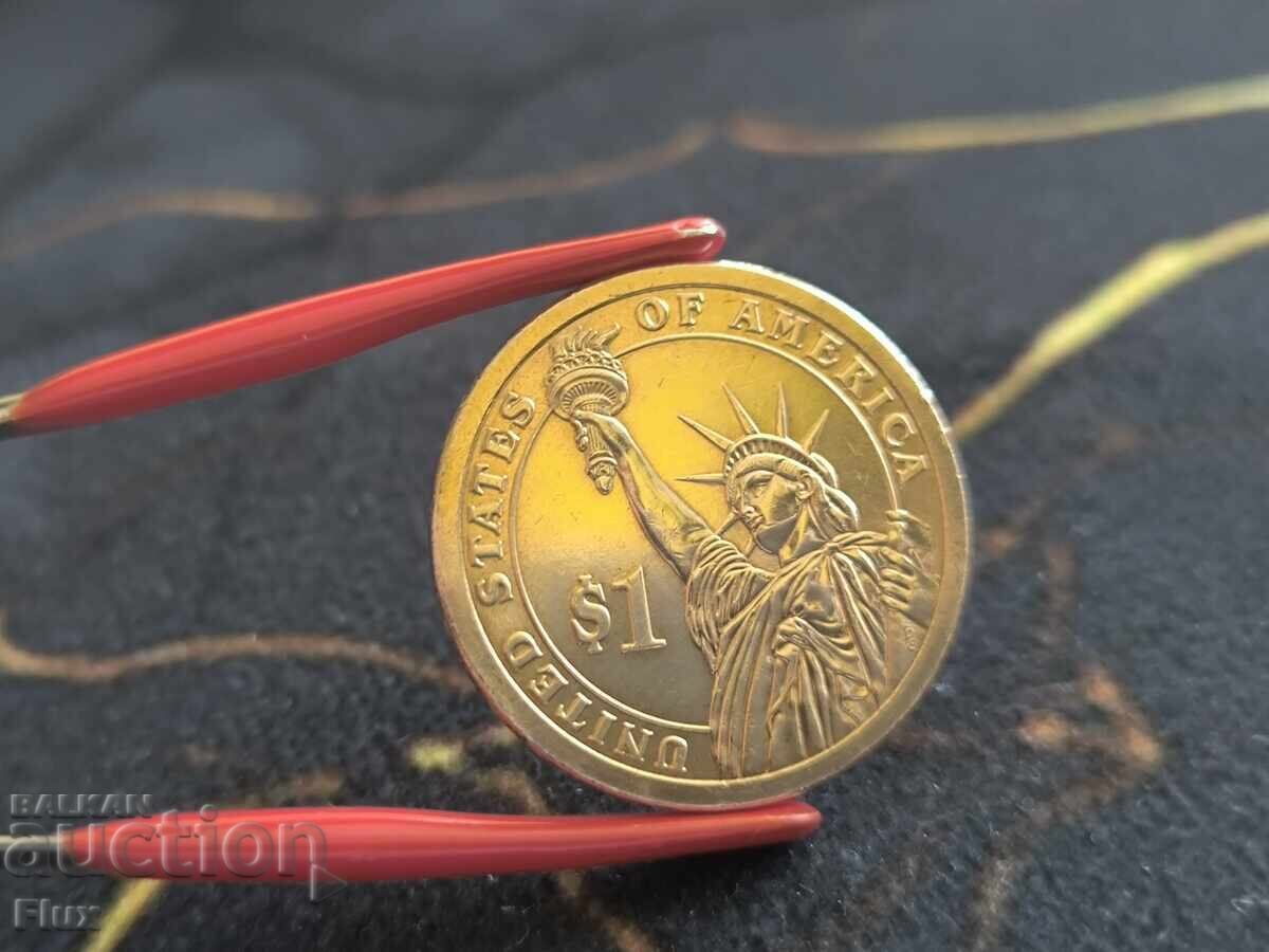 Monedă - SUA - 1 dolar (Millard Fillmore) UNC | 2010 cu preț € 6.00 | 11.73 BGN