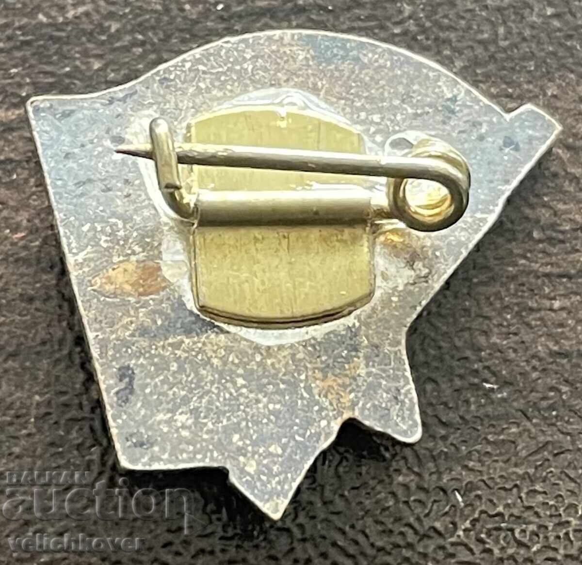 43132 Βουλγαρία σήμα μινιατούρα BPFK Μπορέτς κατά του φασισμού και κα με τιμή € 3.00 | 5.87 BGN 43132 Βουλγαρία σήμα μινιατούρα BPFK Μπορέτς κατά του φασισμού και κα με τιμή € 3.00 | 5.87 BGN