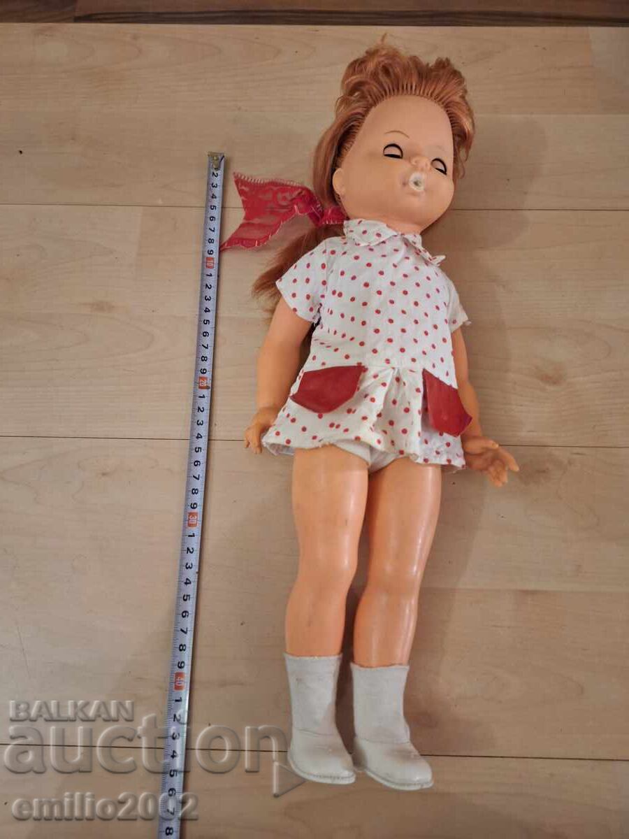 Детска кукла ретро соц с цена € 8.00 | 15.65 лв.