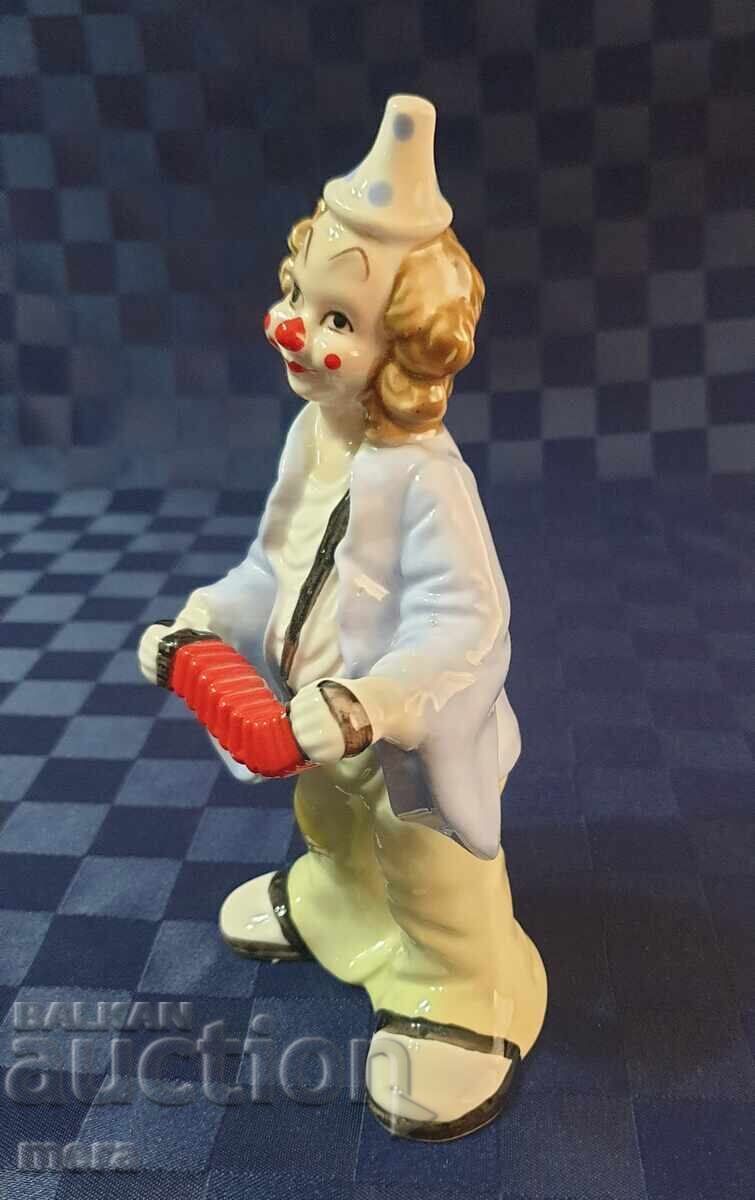 Πορσελάνινο φιγούρα κλόουν - 5