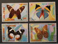 Equatorial Guinea 1978 Fauna/Butterflies