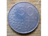 50 penni 1991 - Finlanda
