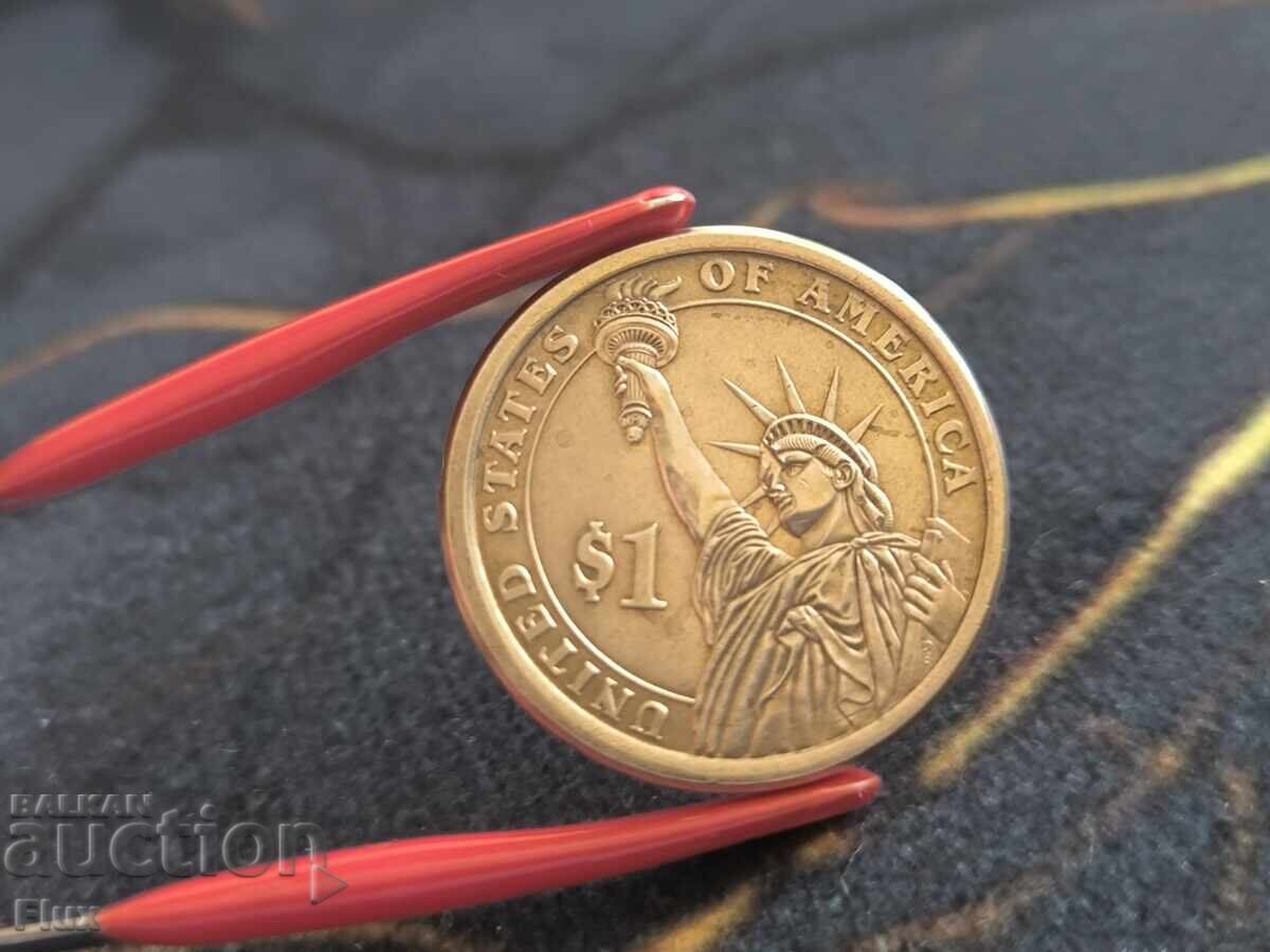 Monedă - SUA - 1 dolar (Dwight Eisenhower) UNC | 2015 cu preț € 6.00 | 11.73 BGN Monedă - SUA - 1 dolar (Dwight Eisenhower) UNC | 2015 cu preț € 6.00 | 11.73 BGN