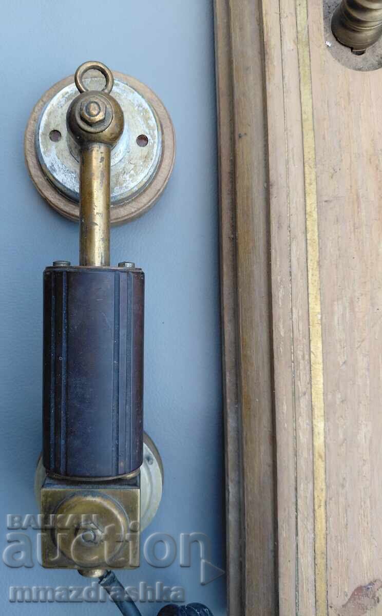 100-year-old wall phone - 5