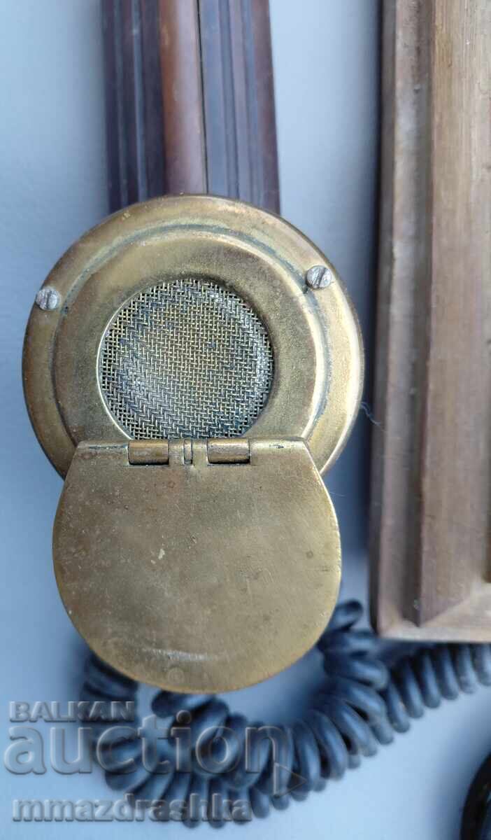 100-year-old wall phone - 7
