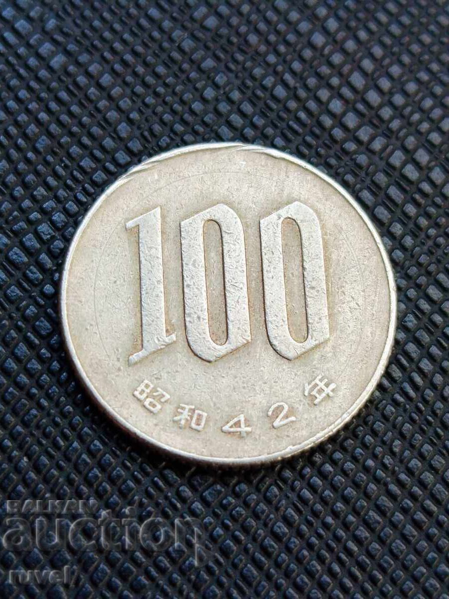 Japonia 100 yeni 1967