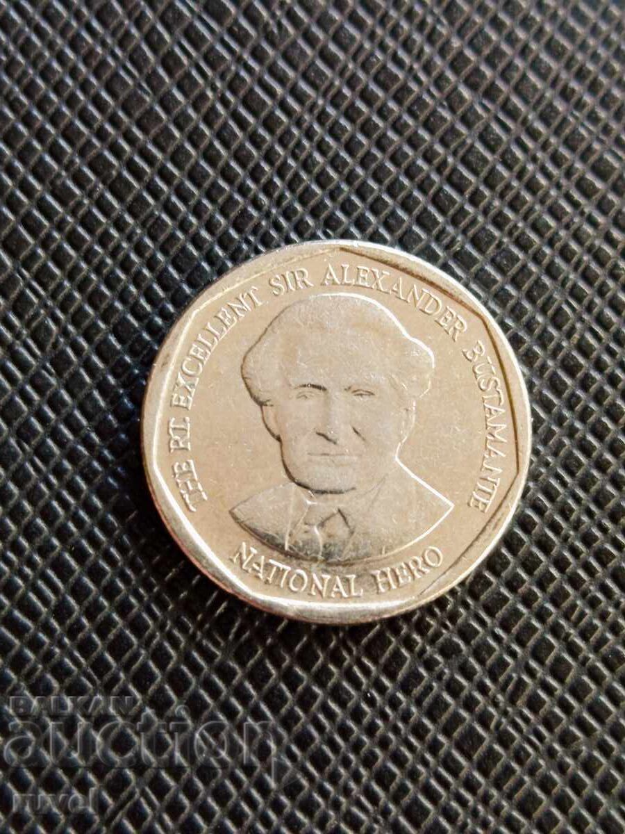 Τζαμάικα 1 δολάριο, 2015 με τιμή € 0.55 | 1.08 BGN