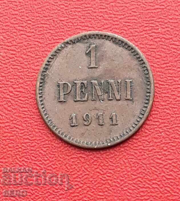 Russia/for Finland/ 1 penny 1911