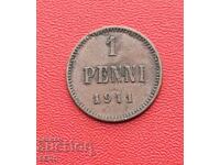 Russia/for Finland/ 1 penny 1911