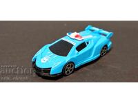 Plastic toy car Lamborghini Police