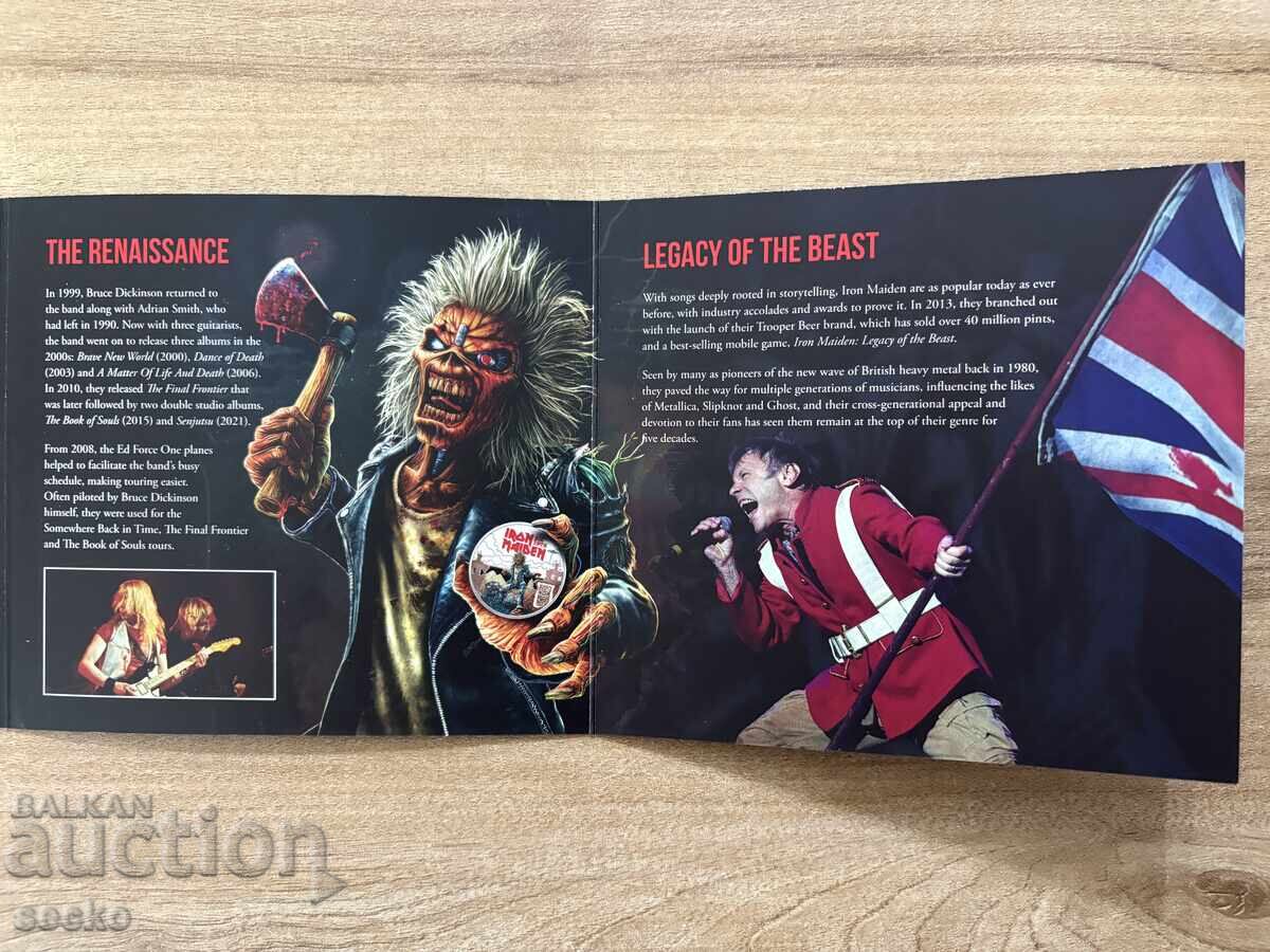 Great Britain - 5 Pounds (2025) - Iron Maiden (Cu-Ni) - 6 Great Britain - 5 Pounds (2025) - Iron Maiden (Cu-Ni) - 6