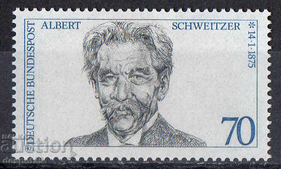 1975. R.F.G. 100 ani de la nașterea lui Albert Schweitzer