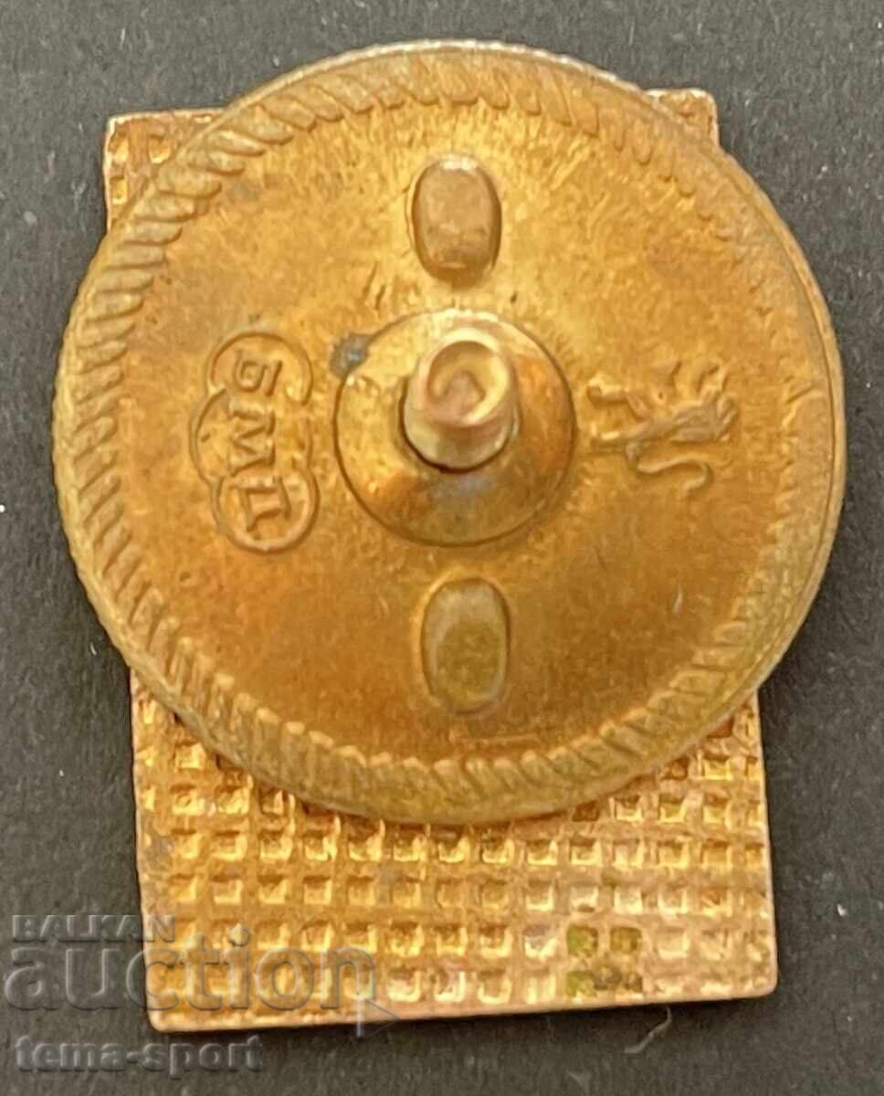 1895 Βουλγαρία σήμα Γκεόργκι Ασπαρούχοφ Γκούντι Λέφσκι Σόφια σμάλτο με τιμή € 116.00 | 226.88 BGN