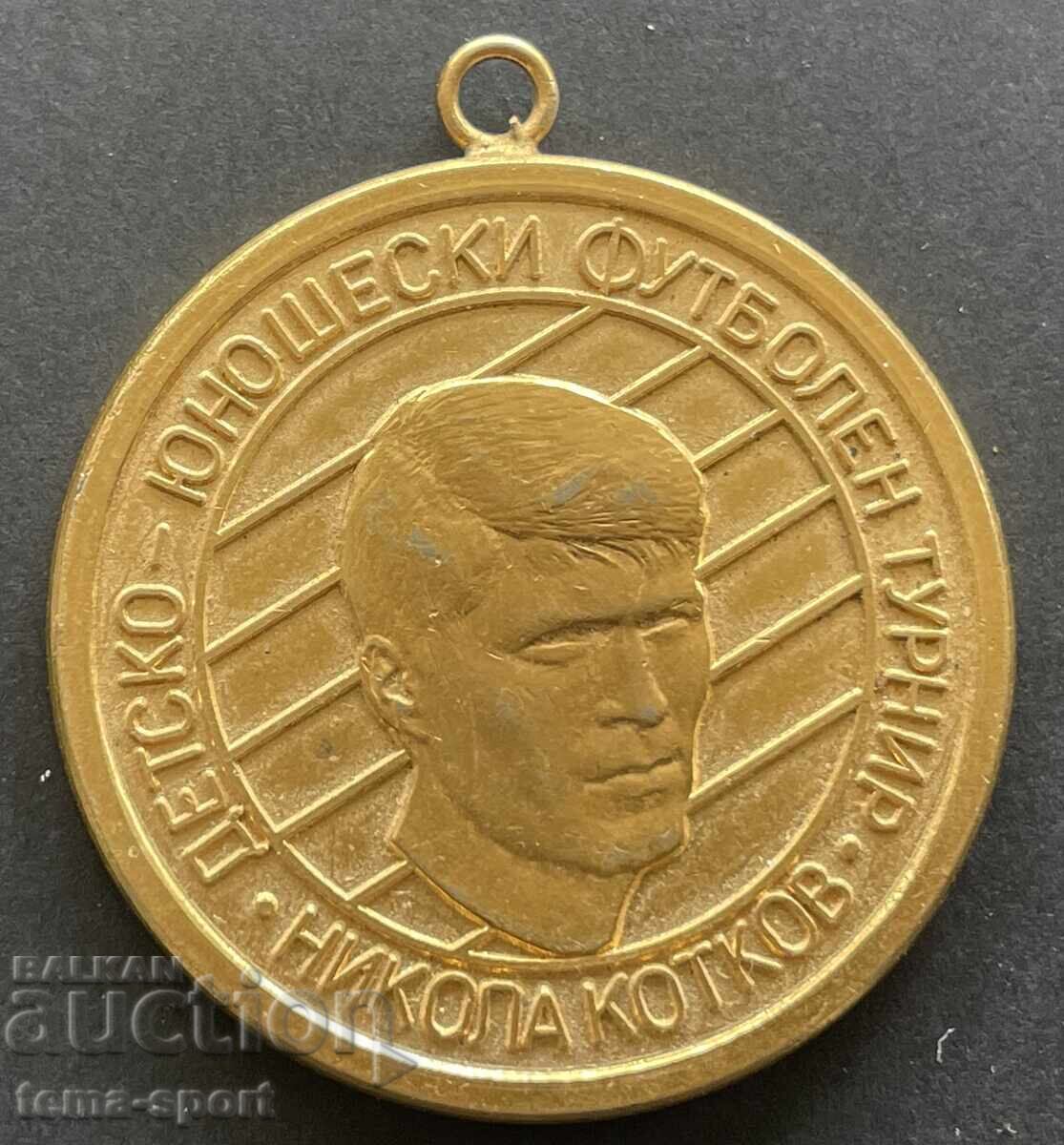 1902 Bulgaria medal football tournament Nikola Kotkov Lokomotiv