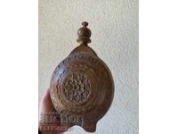 Sculptură în lemn - ploscă