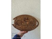 1935 Woodcarving - (Tray)