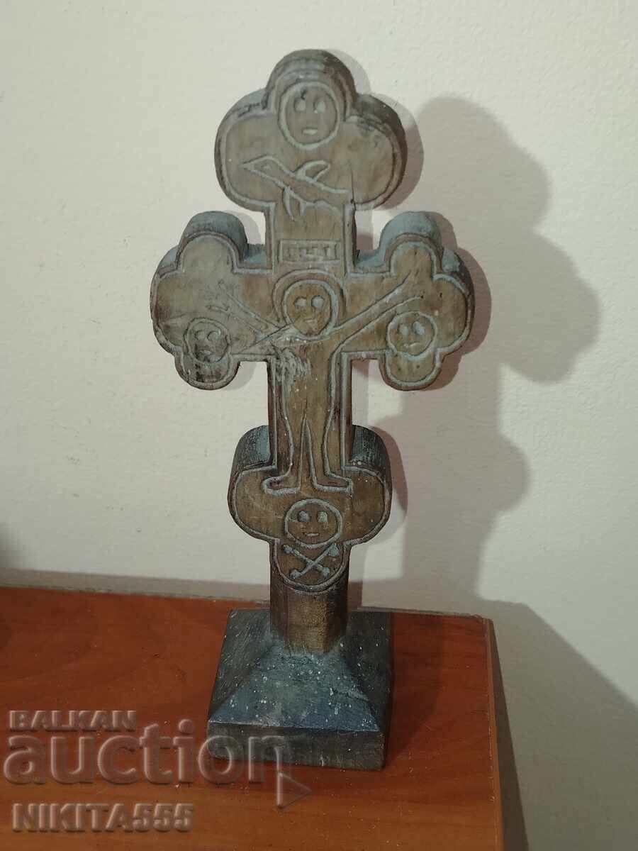 Old wooden bread stamp - Prosfor 2 with price € 250.00 | 488.96 BGN