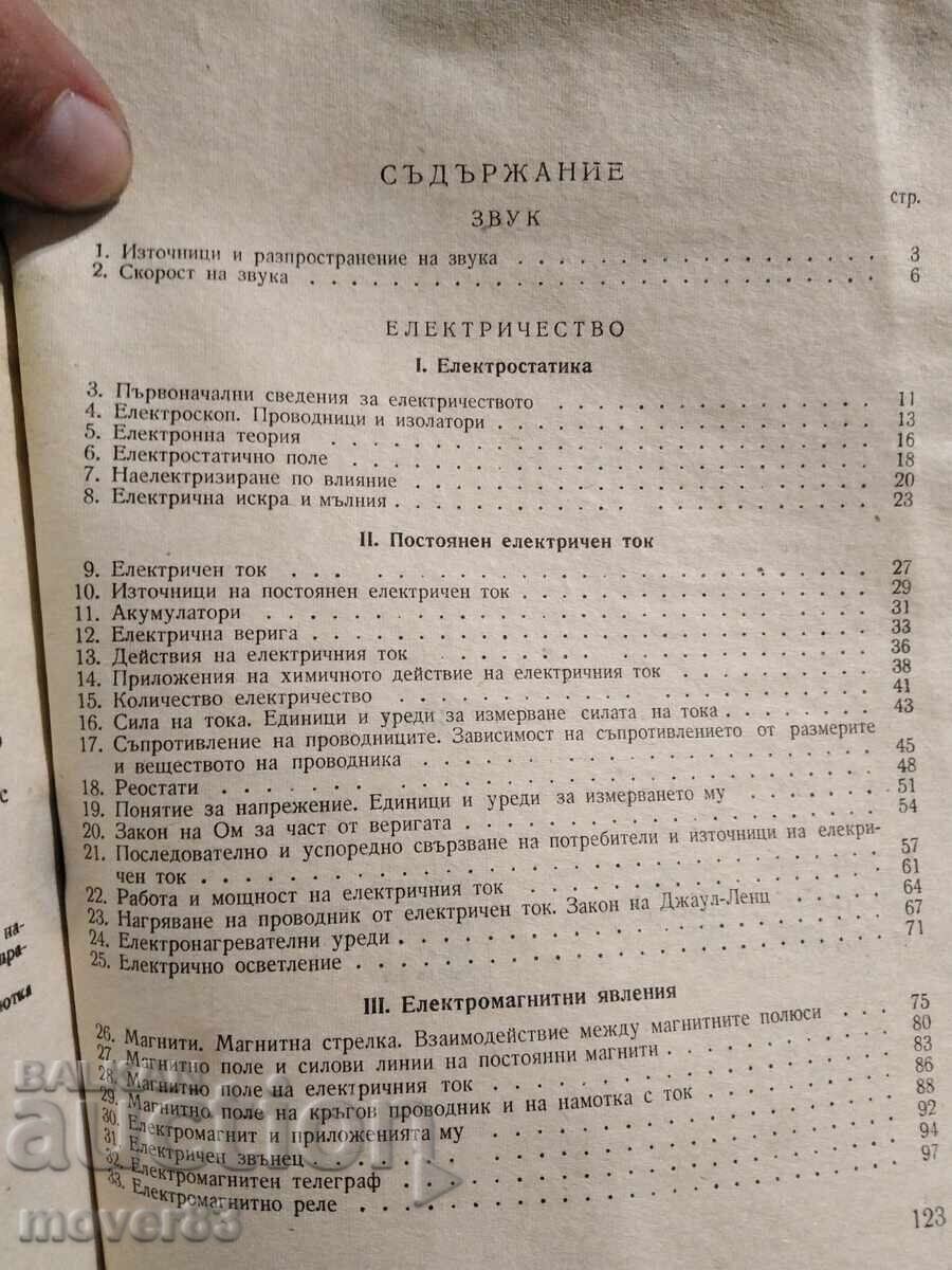 Παράδοση Παλιά βιβλία. Φυσική. 1963/65