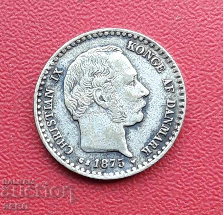 Denmark-10 ore 1875-silver with price € 18.00 | 35.20 BGN