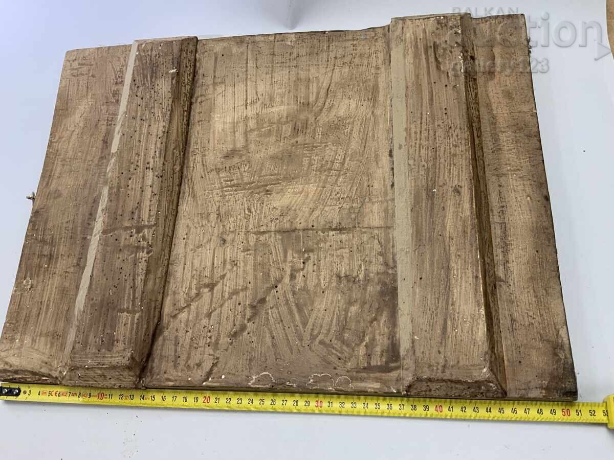 Stara bŭlgarska vŭzrozhdenska ikona sredata na 19 vek 51/38sm - 6