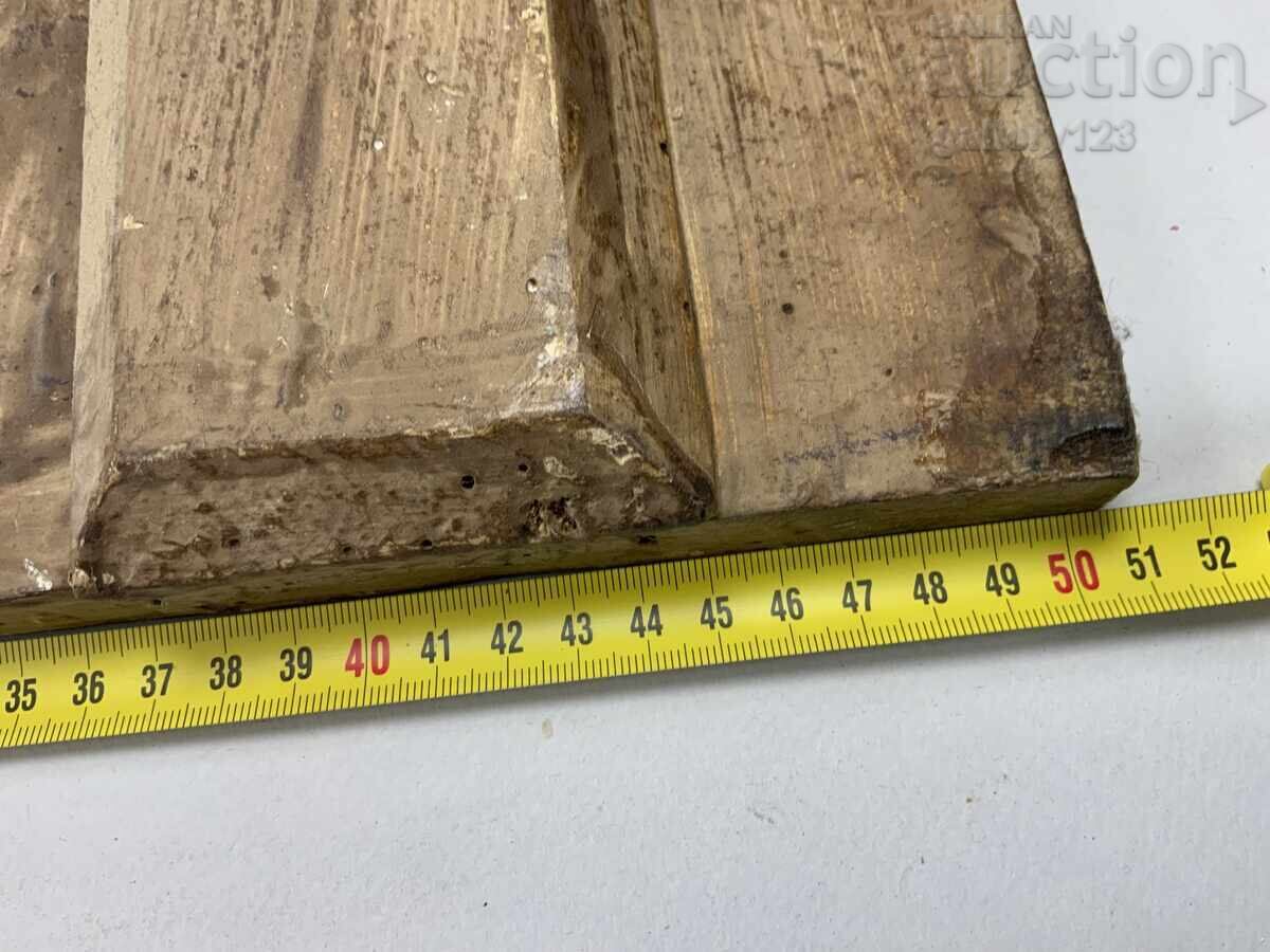 Stara bŭlgarska vŭzrozhdenska ikona sredata na 19 vek 51/38sm - 7