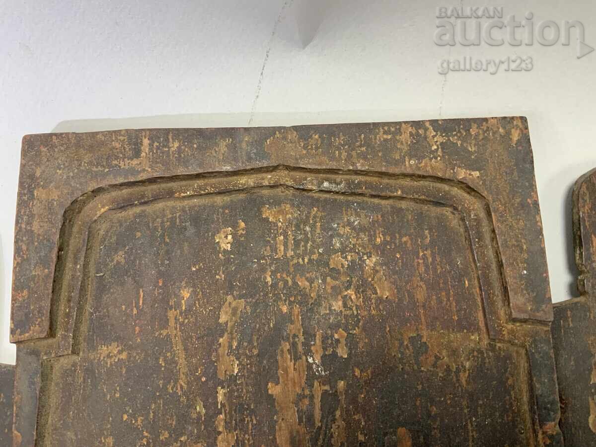 Veche icoană bulgărească renascentistă, secolul al XIX-lea, triptic, Târgoviște - 5