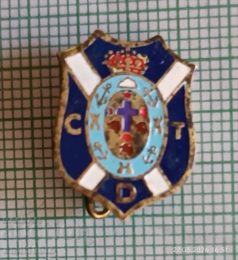 Insignă - Club de Fotbal Deportivo Tenerife Spania