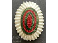 6392 Царство България кокарда порцеланова фуражка ПСВ