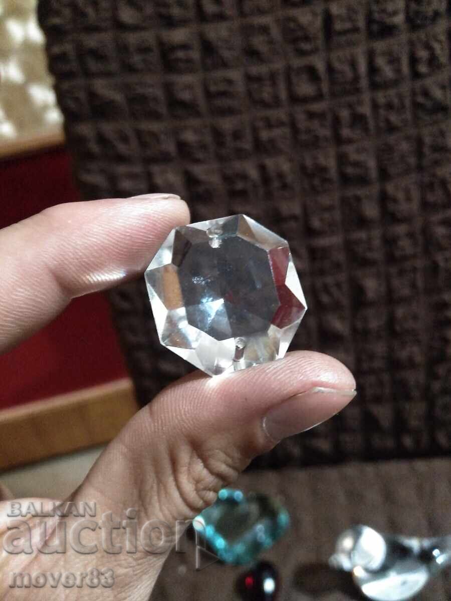 Decor. Sticlă. 4 bucăți - 7