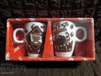 Coffee cups. Set. New