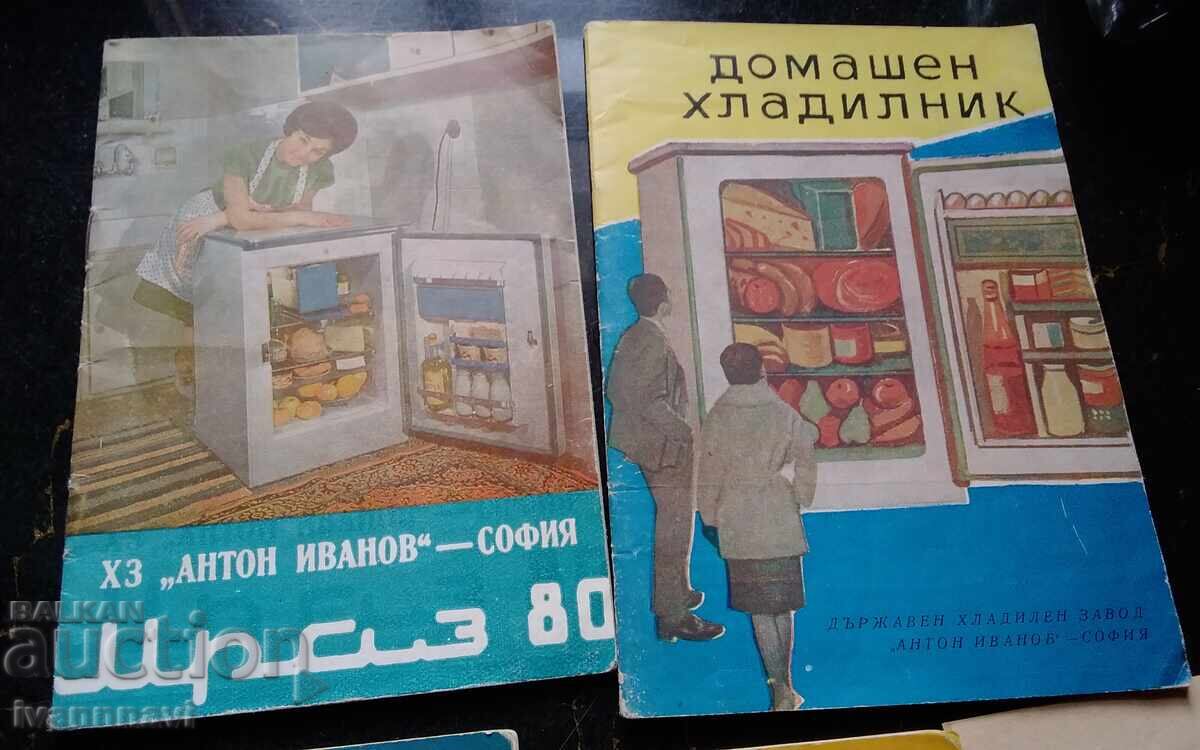 Auction Brochures Refrigerator Frost 80 + memory vignettes, 2 pieces Auction Brochures Refrigerator Frost 80 + memory vignettes, 2 pieces