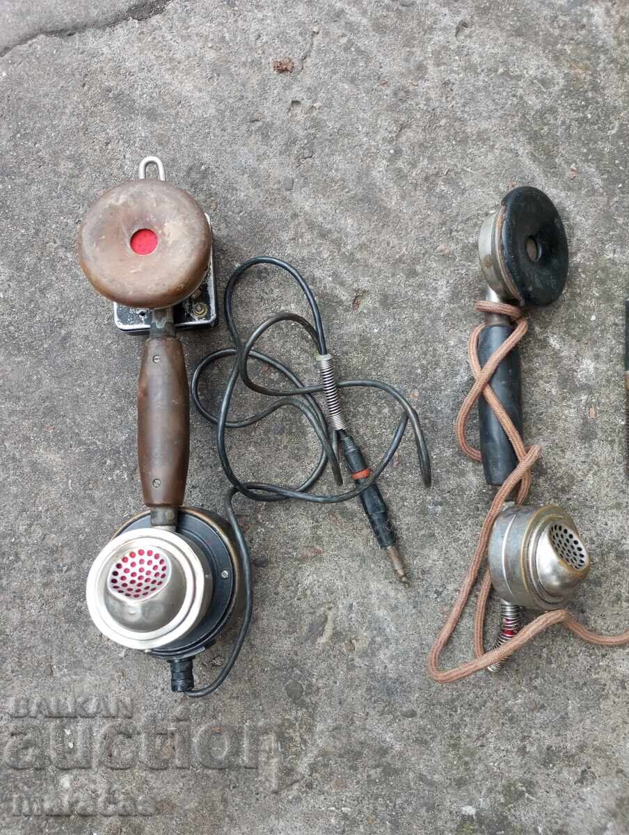 Стари слушалки за телефони