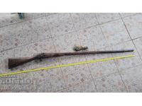 Cannon, flintlock, musket, rifle