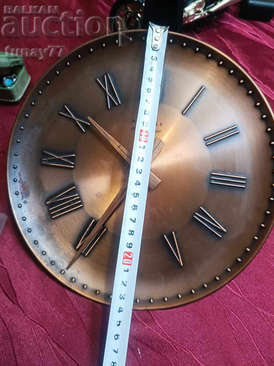 Ceas de colecție din alamă vintage cu marcaj - 7