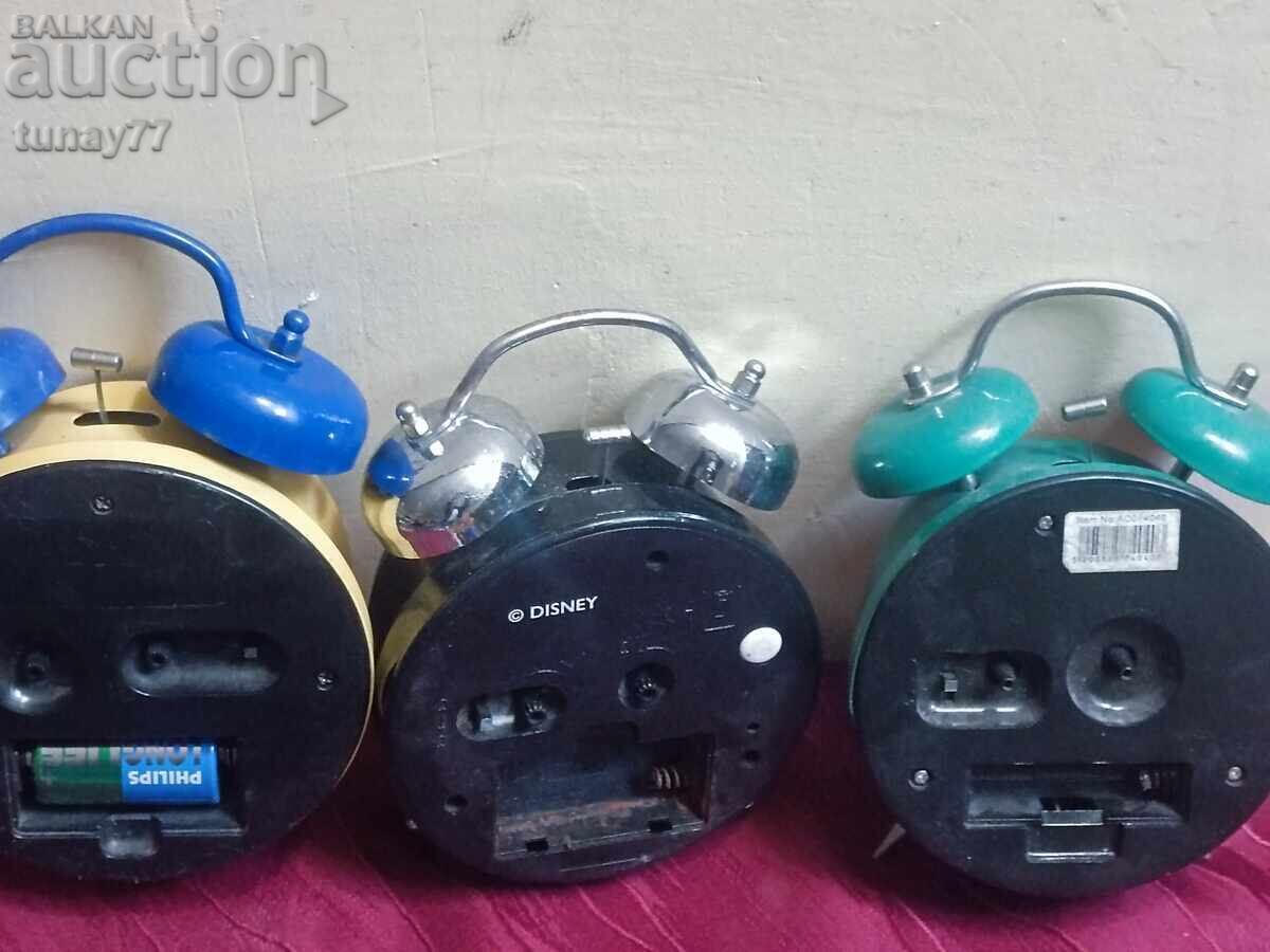 Lot de 3 ceasuri deșteptătoare rare de colecție - 7