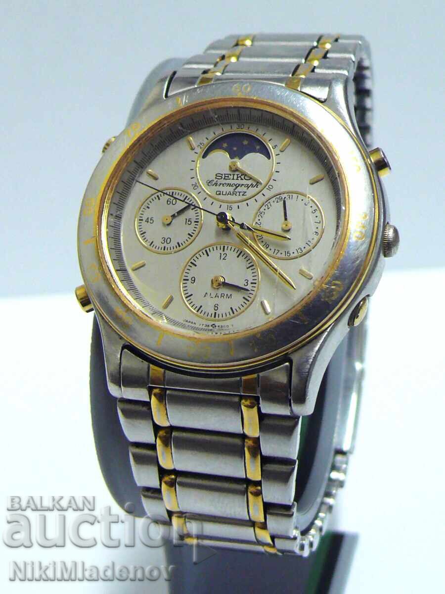 SEIKO SEĬKO ΧΡΟΝΟΓΡΑΦΟΣ QUARTZ Ανδρικό ρολόι χειρός, λειτουργικό SEIKO SEĬKO ΧΡΟΝΟΓΡΑΦΟΣ QUARTZ Ανδρικό ρολόι χειρός, λειτουργικό