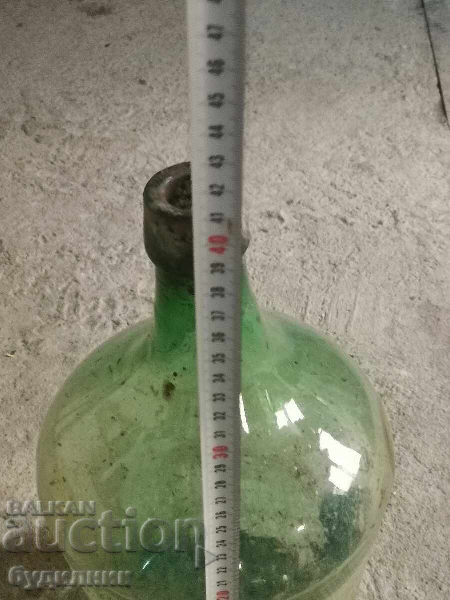 Голяма стъклена дамаджана за ракия. Разпродажба. БЗЦ. Пускам - 5