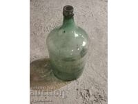 Large glass demijohn for rakia. Sale. BZC. Posting