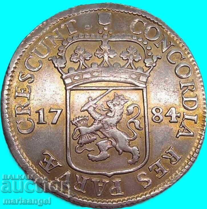 Ducat 1784 Olanda Taler 27,63g 40mm proba 873 argint cu preț € 359.00 | 702.14 BGN