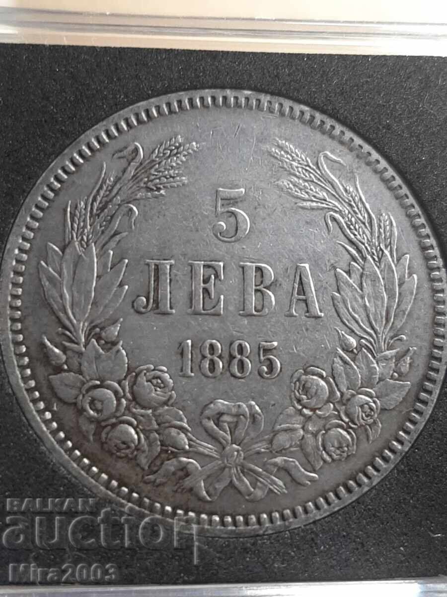 5 BGN 1885 - 7