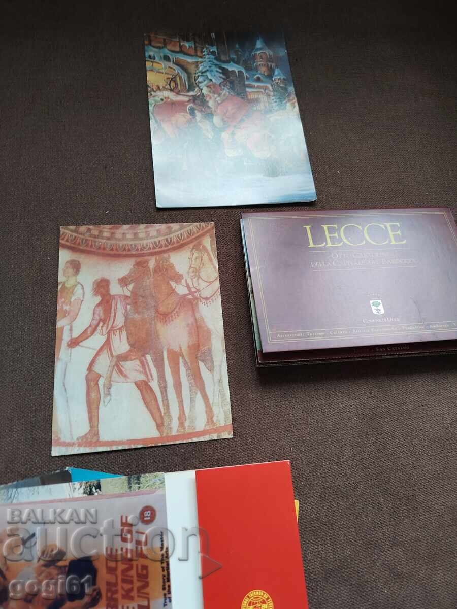 Licitație Vechi cărți poștale și pliante