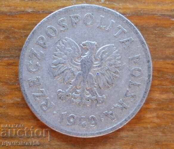 50 groszy 1949 - Polonia cu preț € 0.40 | 0.78 BGN 50 groszy 1949 - Polonia cu preț € 0.40 | 0.78 BGN