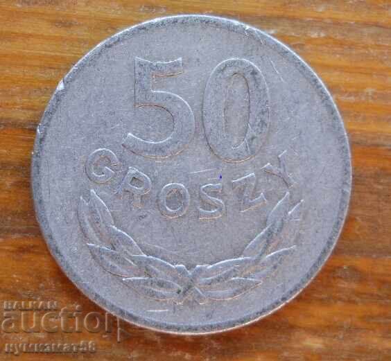 50 groszy 1949 - Polonia
