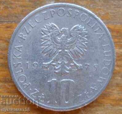 10 zlotys 1975 - Poland