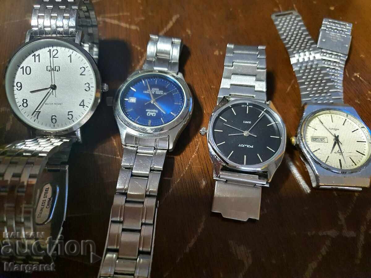 Licitație 4 bucăți ceasuri funcționale