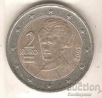 Австрия  2  евро  2002 г. с цена € 2.50 | 4.89 лв.