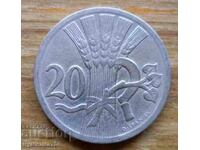 20 Halers 1928 - Cehoslovacia